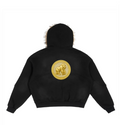 Gold Medallion Baba Boss Fur Hoodie